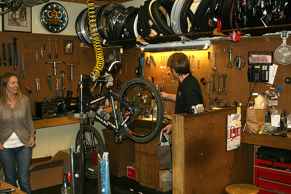 John in the Shop