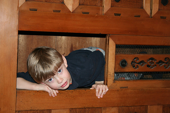 Aidan in Ghana's Chest 2008