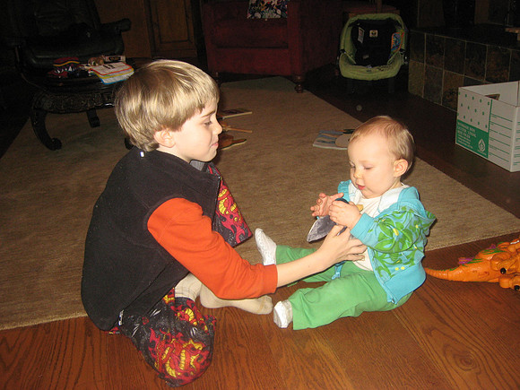 Grandson & Granddaughter