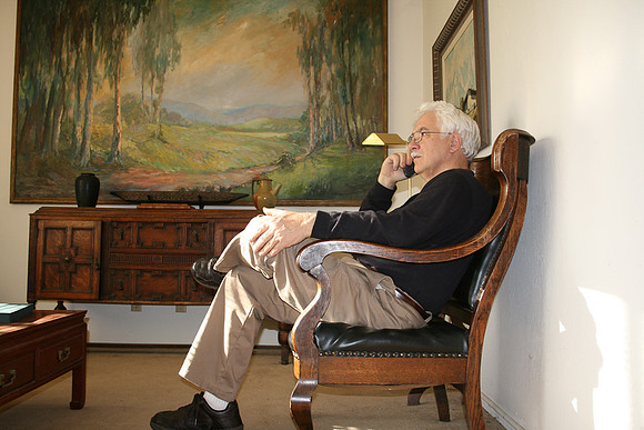 Discussing Marilyn's Paintings