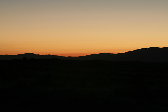 Sunrise Near Winnemucca, NV