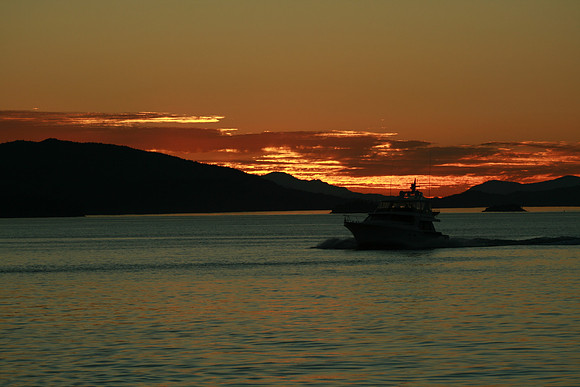 Sunset on Pender Is, B.C.